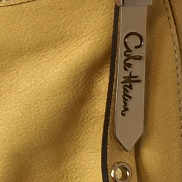 COLE HAAN YELLOW SHOULER BAG - Picture 3 of 7
